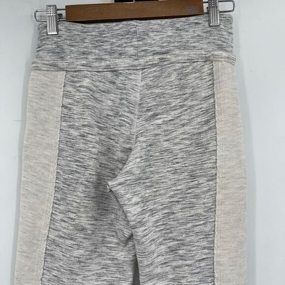 Free People Movement Gray White Active Kyoto High-Rise Ankle Leggings Small - Picture 5 of 6